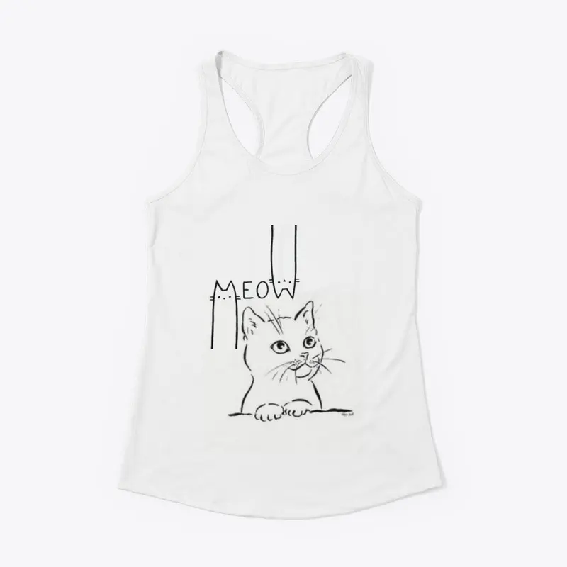 Funny Cat Shirt For Her