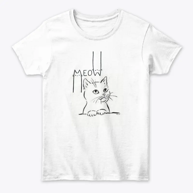 Funny Cat Shirt For Her