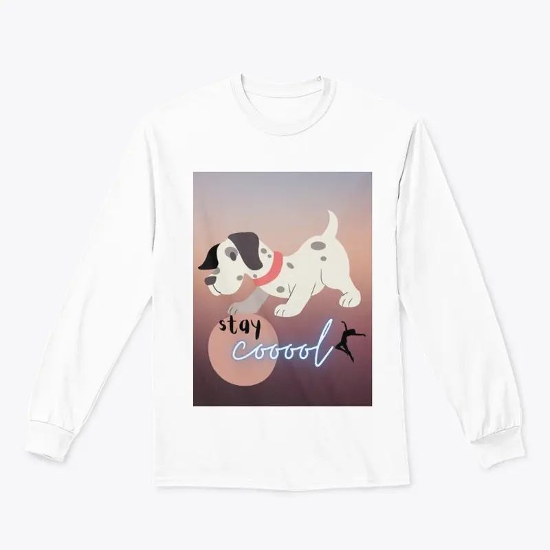 stay cool dog's t-shirt